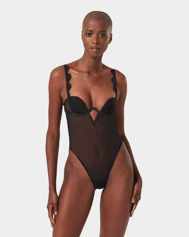 Jasmine Body con Ferretto Nero