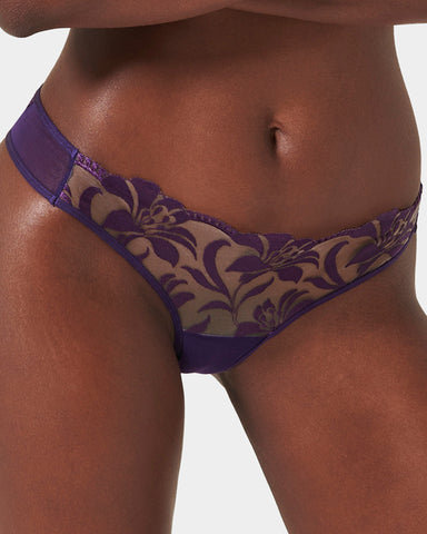 Leonora Slip Viola Acai