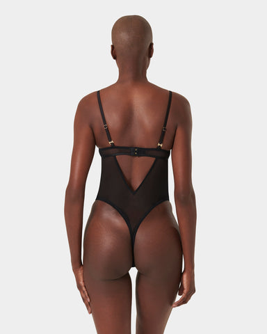 Madeline Body con Ferretto Nero