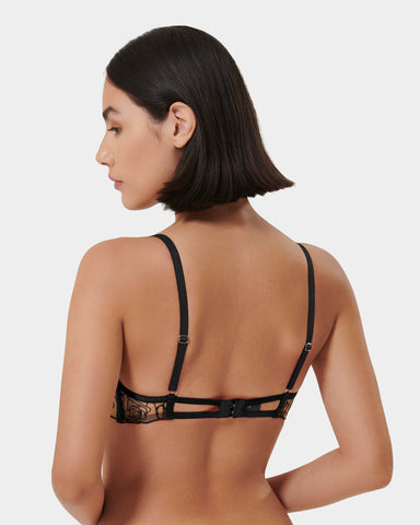 Rosalie Reggiseno con Ferretto Nero/Trasparente