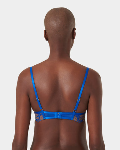 Monique Reggiseno con Ferretto Blu Notte/Trasparente